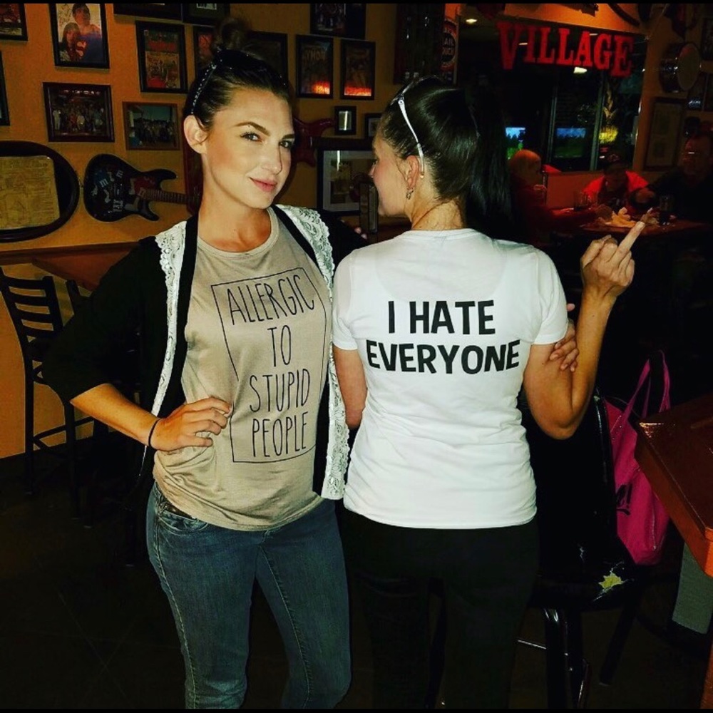 White t shirt
